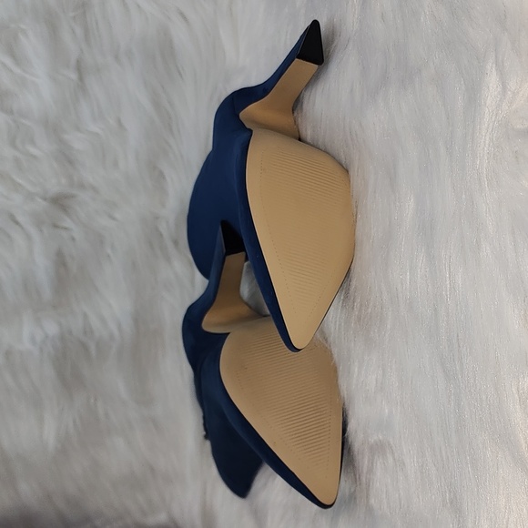 Marc Fisher LTD. Women's Mayae Suede Pointed Toe High-Heel Booties - Picture 7 of 9